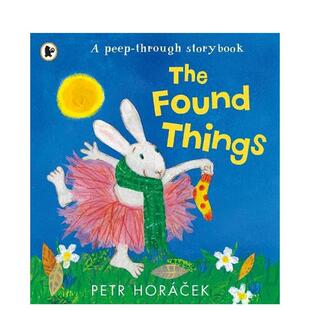 【预售】丢失的袜子(平装) 英国插画师Petr Horacek The Found Things 英文进口原版儿童绘本图书Petr Horacek外文正版