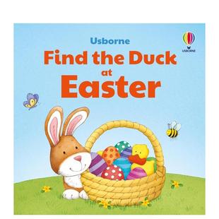 Easter英文进口原版 预售 Duck 儿童绘本图书3 Lizzie 鸭子Find Nolan 寻找复活节里 Walkley节日庆典 the 6岁Kate