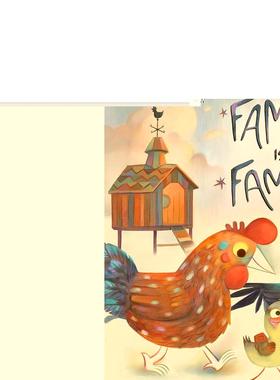 【预售】家庭就是家庭Family Is Family英文进口原版儿童绘本图书3-6岁 人际关系MARR  MELISSA