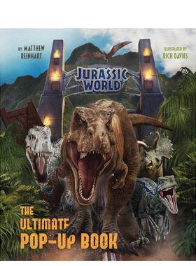 【预售】Jurassic World: The Ultimate Pop-Up Book【立体书】侏罗纪公园 英文进口原版立体图书 Matthew Reinhart  Rich Davies