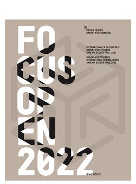 【预售】聚焦开放 2022 Focus Open 2022 英文进口原版设计图书Design Center Baden-Württemberg