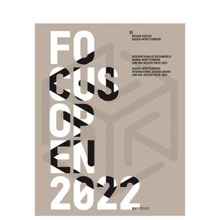 英文进口原版 Württemberg 聚焦开放 Baden Center 设计图书Design Open Focus 2022 预售