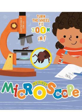 【预售】我的第一台显微镜My First Microscope英文进口原版儿童绘本图书White Star|Esme Lee百科