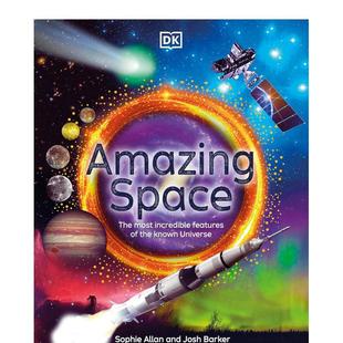 神奇 Bark Josh Space英文进口原版 预售 DK神奇地球系列 儿童绘本图书Sophie 太空 and Amazing Allan Earth