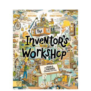 【现货】发明家的工作室：10项改变世界的发明 The Inventor's Workshop 英文进口原版儿童绘本