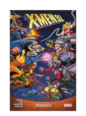 【预售】X战警：92 X-men ’92 Omnibus英文漫画进口原版图书籍正版 漫威 Chad Bowers外文
