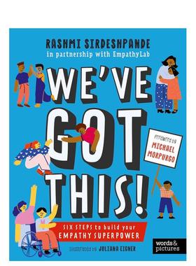 【现货】我们能行！情绪管理的6个步骤 We've Got This!: Six Steps to Build your Empathy Superpower 英文心灵励志