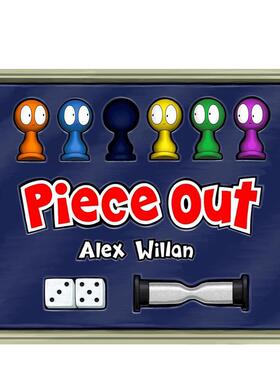 【现货】拼图完成 Piece Out 英文进口原版儿童绘本图书 Alex Willan外文正版