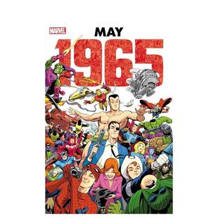 收录该年月出版 预售 1965 所有漫威漫画 图书籍Javier MARVEL 漫画正版 漫威：1965年5月大合集 MAY 英文进口原版 OMNIBUS