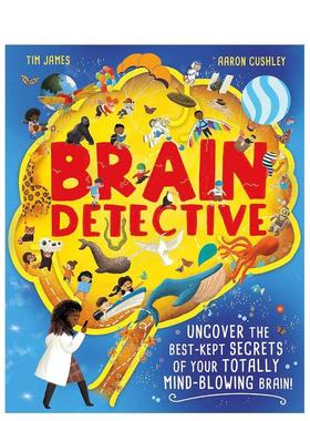 【现货】脑力侦探Brain Detective英文进口原版儿童绘本图书Tim James百科