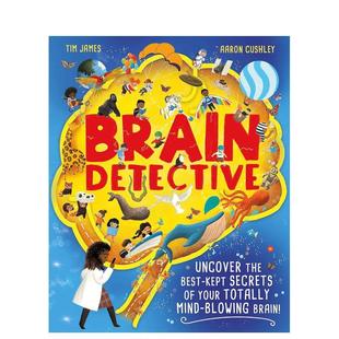 儿童绘本图书Tim Detective英文进口原版 脑力侦探Brain James百科 现货