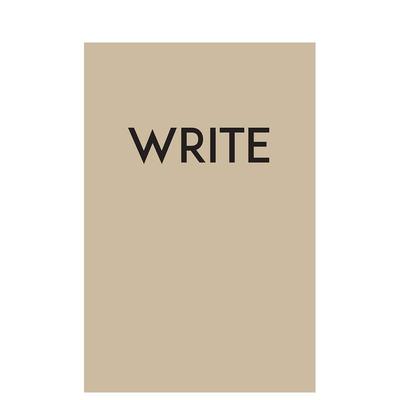 【现货】 Write - Medium Kraft (Creative Keepsakes,16)  写本 中牛皮纸 英文原版图书籍正版 文创产品 Editors of Chartwell Bo