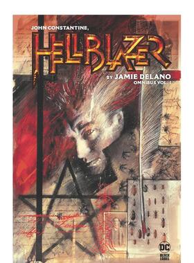 【预售】【DC漫画】约翰-康斯坦丁：地狱使者 杰米德拉诺合集 卷1 John Constantine  Hellblazer by Jamie Delano Omnibus英文DE