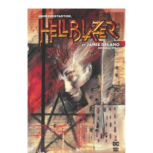 【预售】【DC漫画】约翰-康斯坦丁：地狱使者 杰米德拉诺合集 卷1 John Constantine  Hellblazer by Jamie Delano Omnibus英文DE