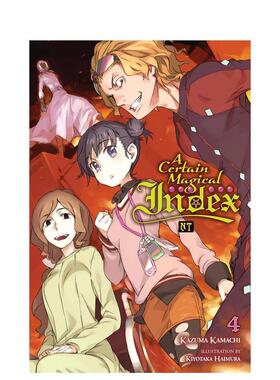 【预售】魔法禁书目录 新约篇 卷4 轻小说 A Certain Magical Index NT  Vol. 4 (light novel) 英文进口原版文学小说Yen Press外