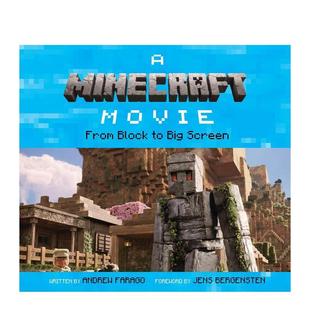 From 预售 世界大电影设定集 英文进口原版 Farago外文 Screen Minecraft 我 Block Movie 艺术插画原画设定集Andrew Big