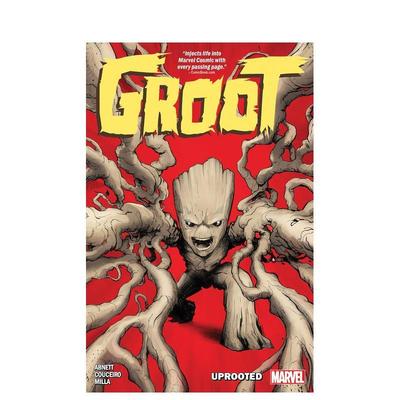 【预售】格鲁特：连根拔起 GROOT: UPROOTED  英文漫画 外文进口原版图书籍Marvel