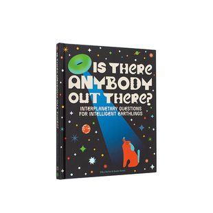 【现货】有人在吗?给聪明地球人的星际提问集 白乌鸦奖 安徒生奖 英文进口原版儿童绘本图书 趣味科普 哲学思辨Tra Books