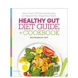 Healthy Guide 预售 烹饪书 Gan Pritchard Gut 健康肠道饮食指南 英文进口原版 Cookbook Diet Maya 餐饮美食图书Gavin
