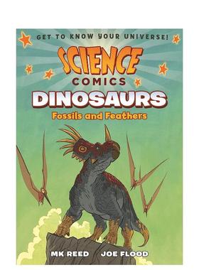 【现货】恐龙：化石和羽毛 【Science Comics】Dinosaurs: Fossils and Feathers 原版英文儿童漫画