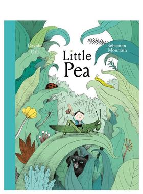 【现货】小豌豆Little Pea英文进口原版儿童绘本图书3-6岁Davide Cali Sebastien Mourrain自我认知情绪管理