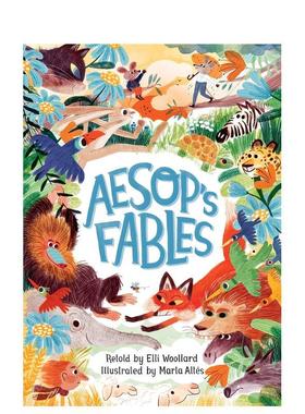 【现货】 Aesops Fables 伊索寓言 插画家Marta Altes 英文原版图书籍进口正版儿童绘本