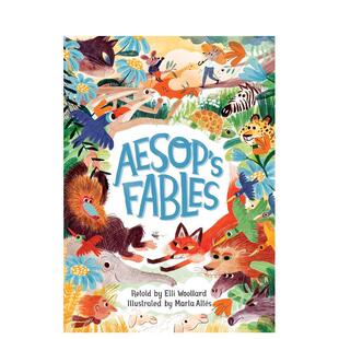【现货】 Aesops Fables 伊索寓言 插画家Marta Altes 英文原版图书籍进口正版儿童绘本