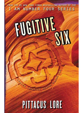 【现货】Fugitive Six，逃亡的六 英文原版图书籍进口正版 LORE PITTACUS 青少年读物