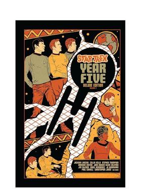 【预售】星际迷航：第五年 豪华版 2 Star Trek: Year Five Deluxe Edition--Book Two  英文漫画 外文进口原版图书籍IDW Publish