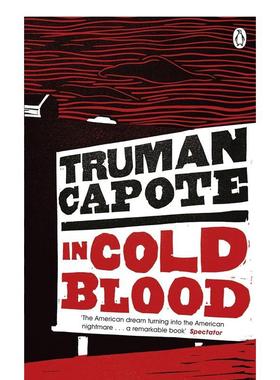 【预售】冷血 In Cold Blood 英文进口原版世界文学图书小说图书Capote  Truman外文图书籍
