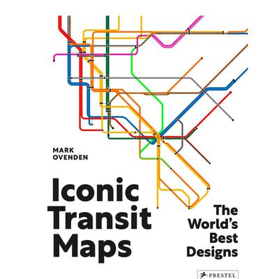 【现货】世界标志性交通地图设计 Iconic Transit Maps 英文进口原版设计图书Prestel外文正版