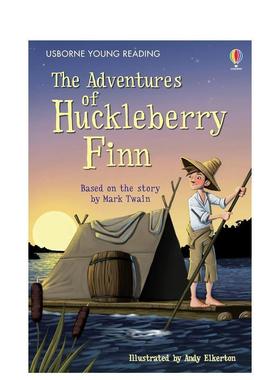 【预售】哈克贝利·费恩历险记The Adventures of Huckleberry Finn英文进口原版章节书儿童图书籍Jones  Rob Lloyd
