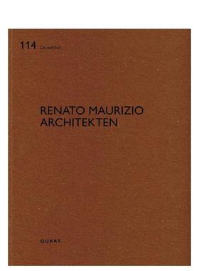 【预售】瑞士建筑事务所Renato Maurizio：建筑集 114 Renato Maurizio Architekten : De aedibus 114 英文进口原版建筑设计图书