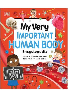 【预售】DK那些重要的事小百科：人体My Very Important Human Body Encyclopedia英文进口原版儿童图书3-6岁认知启蒙DK Chidren