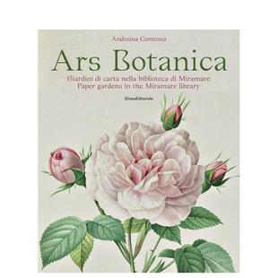 纸上花园 植物学：米拉马雷图书馆 Ars Botanica 艺术画册画集外文图书Silvana 英文进口原版 预售