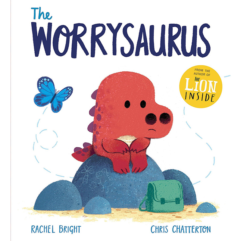 【现货】The Worrysaurus，爱忧虑的小恐龙 英文原版图书籍进口正版 Rachel Bright,Chris Chatterton 儿童故事绘本