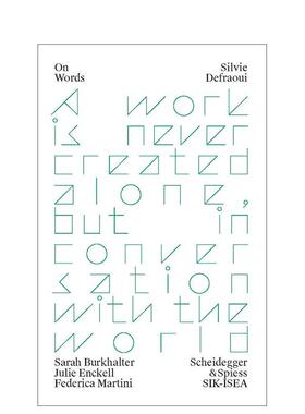 【预售】西尔维·德弗劳瓦：往往那是风景中建筑墙面上的一幅画 Silvie Defraoui  英文进口原版艺术画册画集外文图书Julie Encke