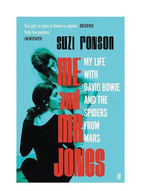 【预售】我与琼斯先生 大卫·鲍伊好友Suzi Ronson回忆录（平装） Me and Mr Jones 英文进口原版文学传记Suzi Ronson外文图书籍