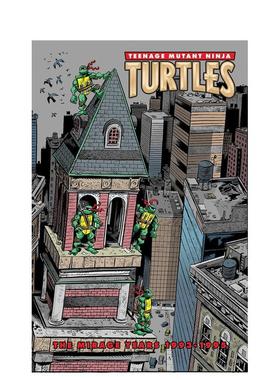 【预售】忍者神龟：幻影岁月（1993–1995） Teenage Mutant Ninja Turtles: The Mirage Years 英文进口原版漫画Jim Lawson外文图