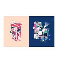 【 Pre-sale 】 Japanese edition of "Kizaru" ダ スケリチャ ド ド ド DaisukeRichard works collection on P Station, Japanese illustrator "Kizaru" Japanese printing, original Japanese layout book, official Japanese artist thumbnail 3
