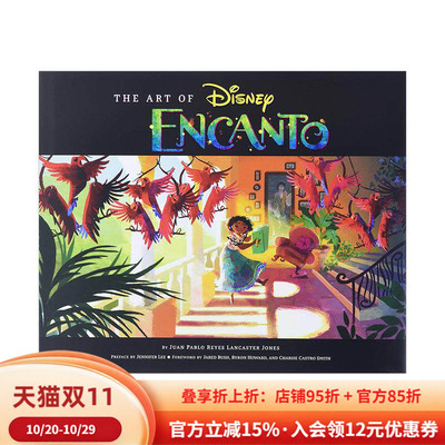 【现货】魔法满屋的艺术 Art of Encanto 英文进口原版插画原画设定集Chronicle Books