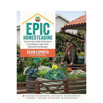 【预售】史诗般的宅基地 Epic Homesteading: Your Guide to Self-Sufficiency on a Modern 英文进口原版建筑设计