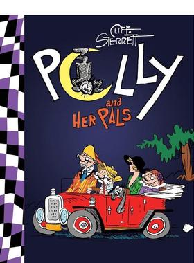 【现货】英文原版 Polly and Her Pals Vol. 2: 1928-1930 原装进口书籍Cliff Sterrett