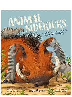 【现货】动物伙伴 Animal Sidekicks 英文进口原版儿童绘本 动物/生态/环保
