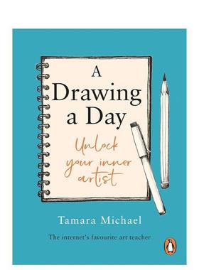 【预售】每日一画：释放你内心的艺术家 A Drawing a Day 英文进口原版生活图书 改变财务状况技能工具 Monzo金融专家撰写Tamara