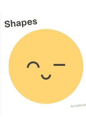 【WH】【语言&概念启蒙】形状 Spring Street Touch and Trace: Shapes 英文原版儿童语言/概念启蒙