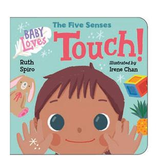 五感之触觉 Spiro 6岁Ruth Baby 预售 宝宝爱启蒙 Loves Five the 章节书儿童图书籍3 Senses 英文进口原版 Touch