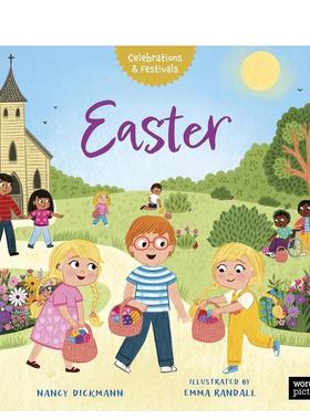 【预售】复活节Easter英文进口原版儿童绘本图书6-9岁Nancy Dickmann Emma Randall节日庆典