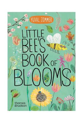 【现货】小蜜蜂的花开之书【The Big Book】Little Bee's Book of Blooms英文进口原版儿童绘本图书Yuval Zommer百科
