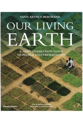 【现货】Our Living Earth，我们生活的地球 英文原版图书籍进口正版 Yann Arthus-Bertrand and Isabel Delannoy 餐饮